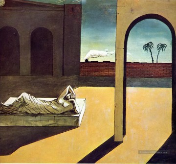  realisme - la récompense de la Devin s 1913 Giorgio de Chirico surréalisme métaphysique